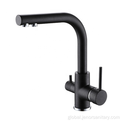 Double Handle Faucet Modern New Double Handle Kitchen Pure Water Faucet Supplier